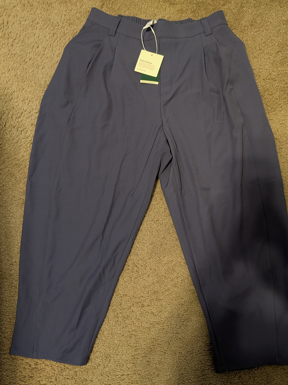 Halara Barrel Leg Women's Trousers Nwt Size Large Petite